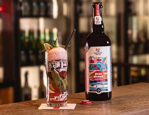 Biercocktail Rosies Mint Rezept