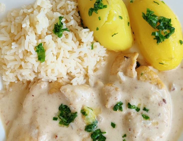 Montafoner Hühnerschnitzel Montafoner Hühnerschnitzel
