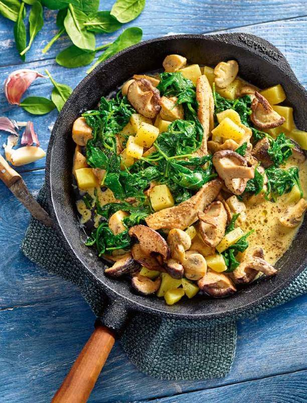 Rezepte Mit Frischem Spinat Und Kartoffeln