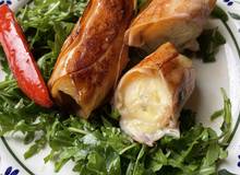 Bananen-Putenschinken-Röllchen Bananen-Putenschinken-Röllchen