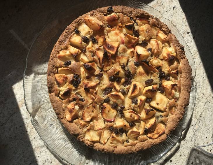 Apfel-Quiche mit Rahmguss Apfel-Quiche mit Rahmguss