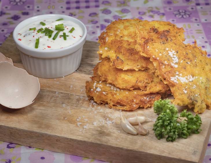 Rheinische Kartoffelpuffer Rheinische Kartoffelpuffer