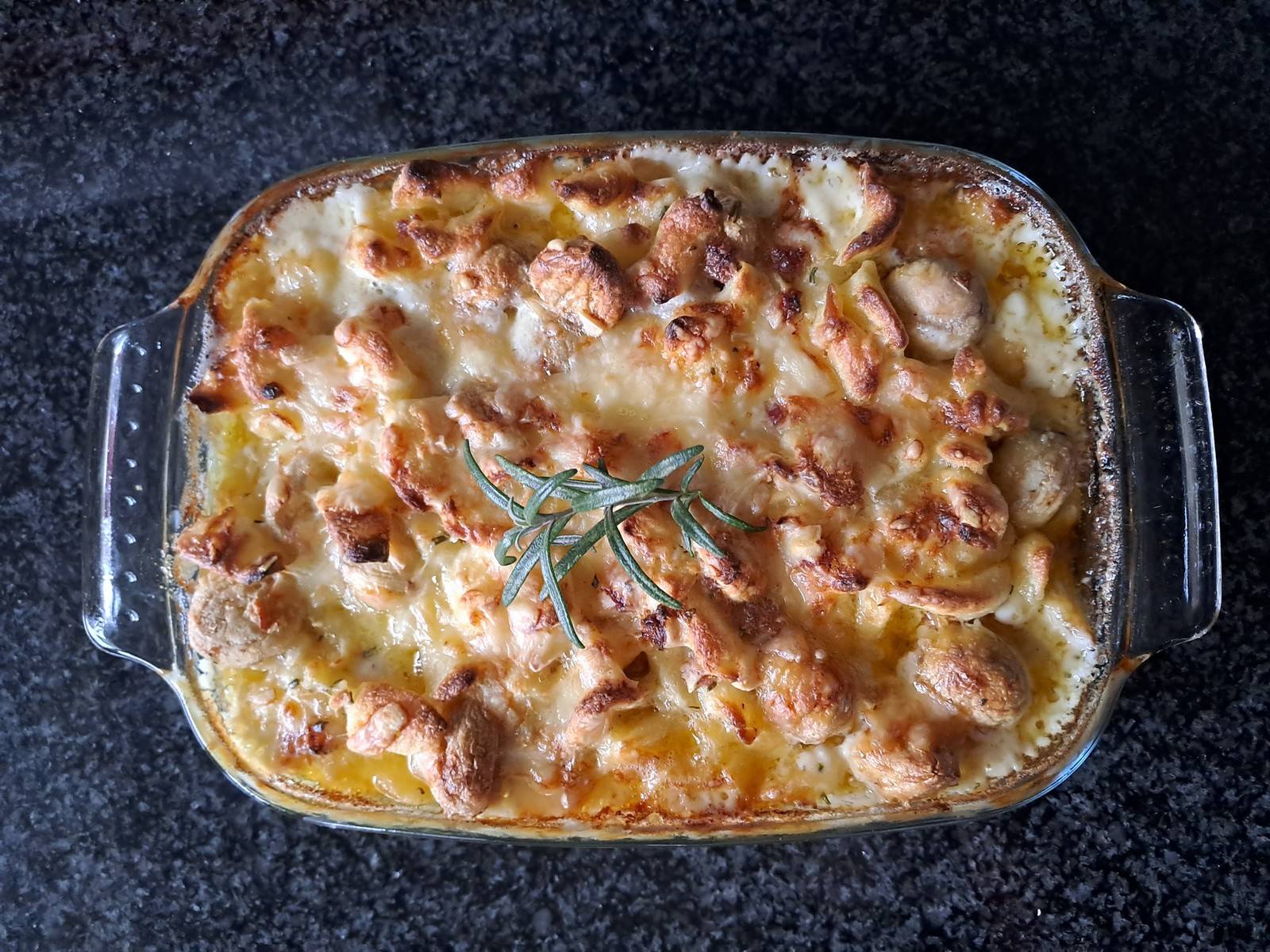 Knöpfli-Gratin