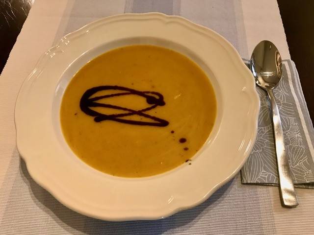 Pikante Kürbissuppe