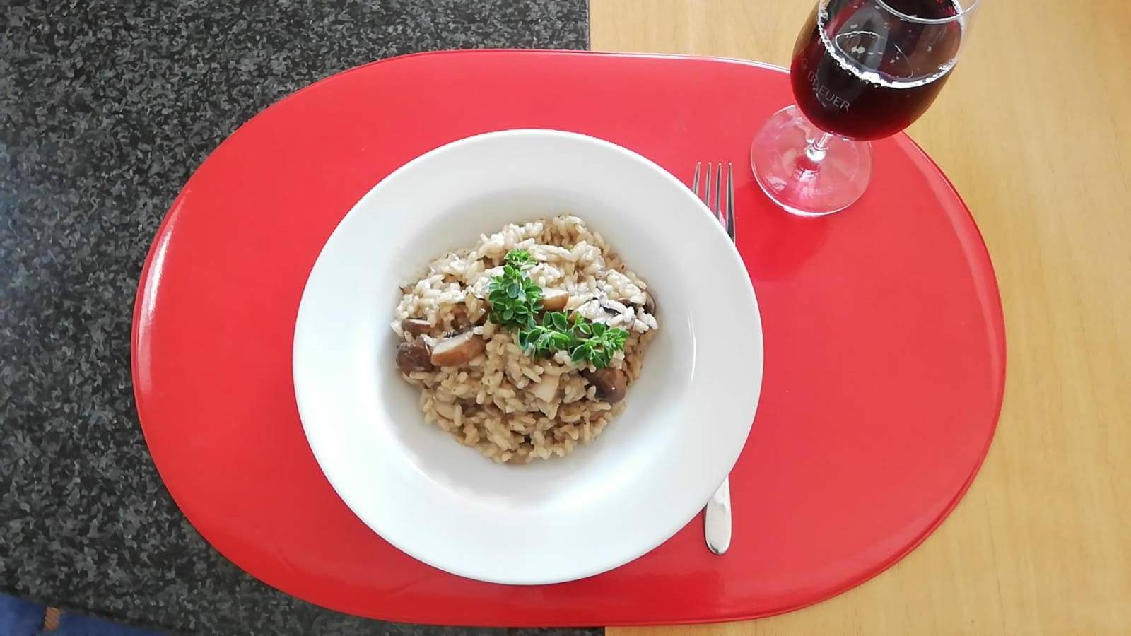 Pilzrisotto