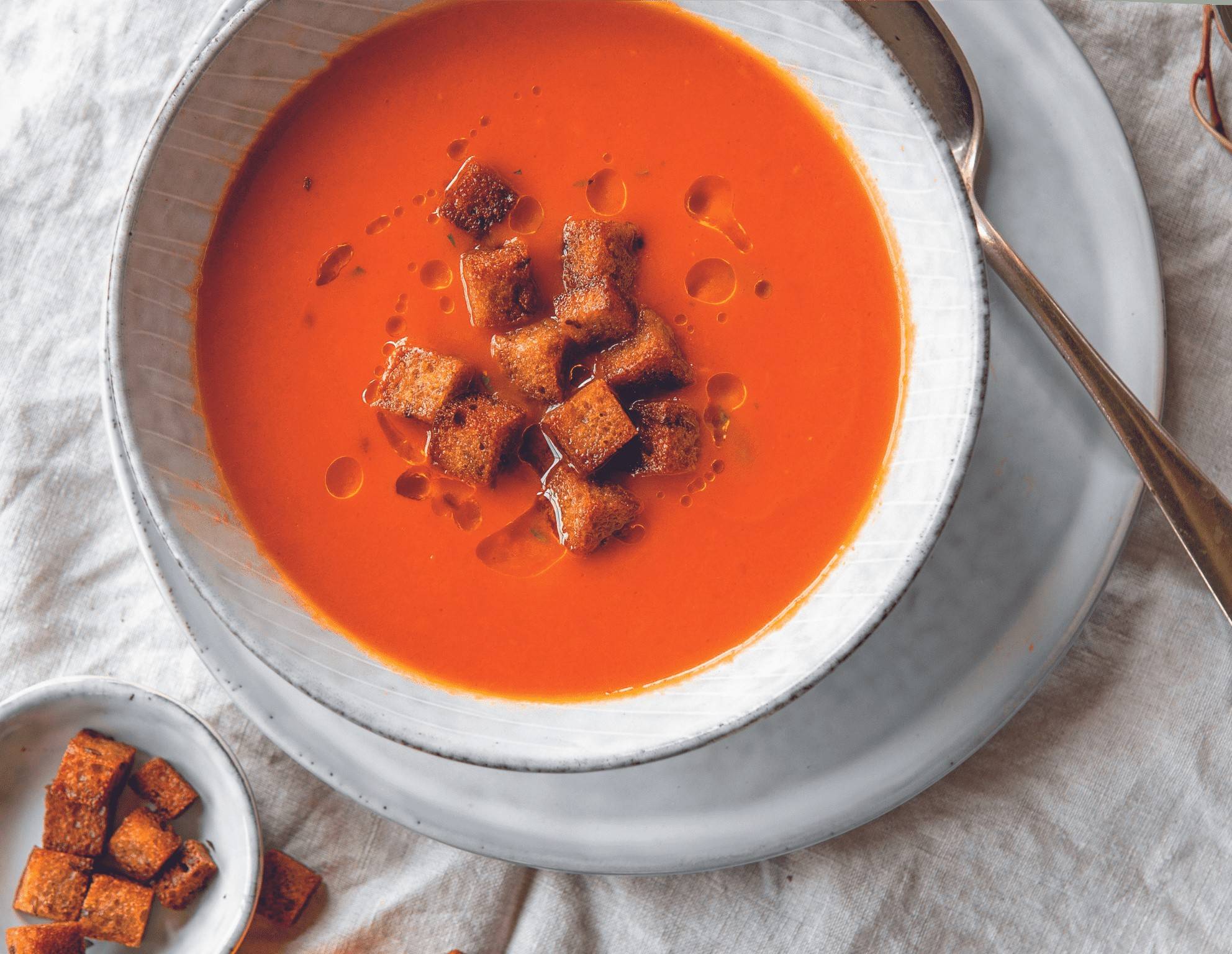 Marillen-Paradeiser-Suppe aus dem Garten Rezept - ichkoche.at Marillen-Paradeiser-Suppe aus dem Garten Rezept - ichkoche.at