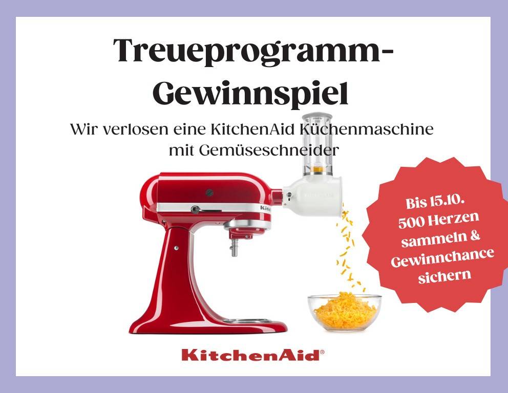 Das große KitchenAid Gewinnspiel Das große KitchenAid Gewinnspiel