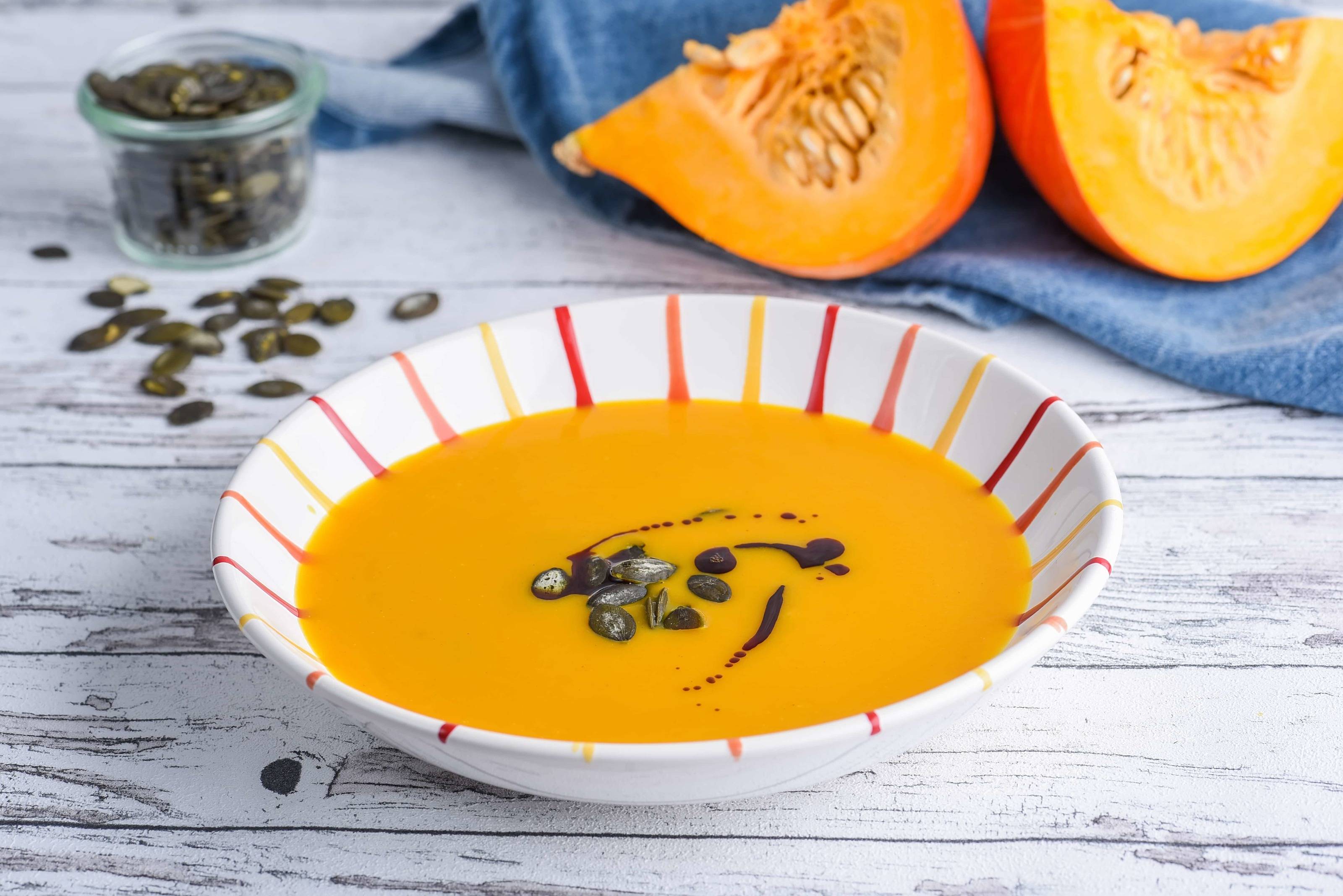 Hokkaido Kürbiscremesuppe Rezept - ichkoche.de Hokkaido Kürbiscremesuppe Rezept - ichkoche.de