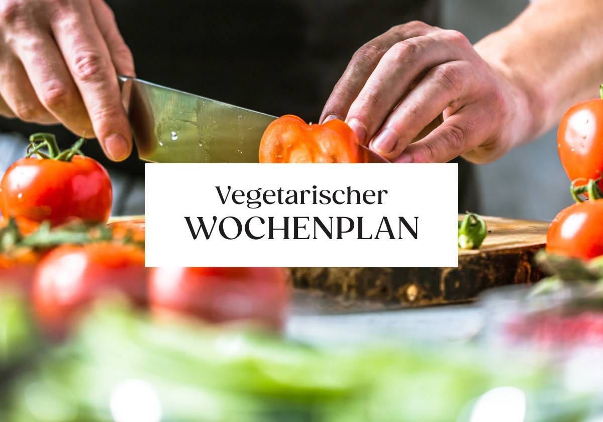 Vegetarischer Wochenplan: 03.06 - 09.06.2024