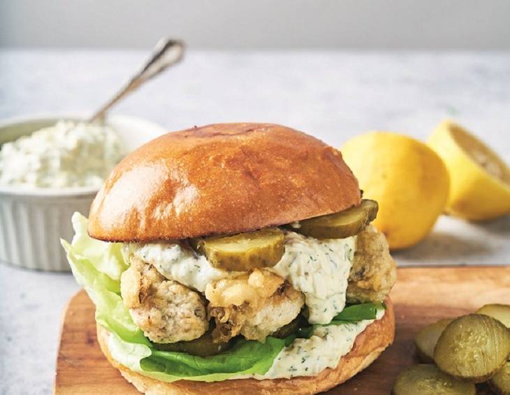 Nuri Burger mit Sauce Tartare Nuri Burger mit Sauce Tartare