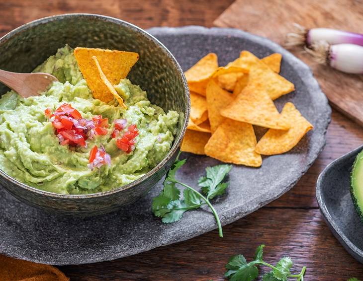 Würzige Guacamole