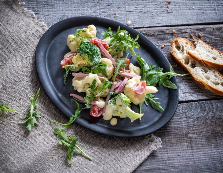 Brokkoli-Karfiol-Salat mit Thomy Les Sauces Hollandaise