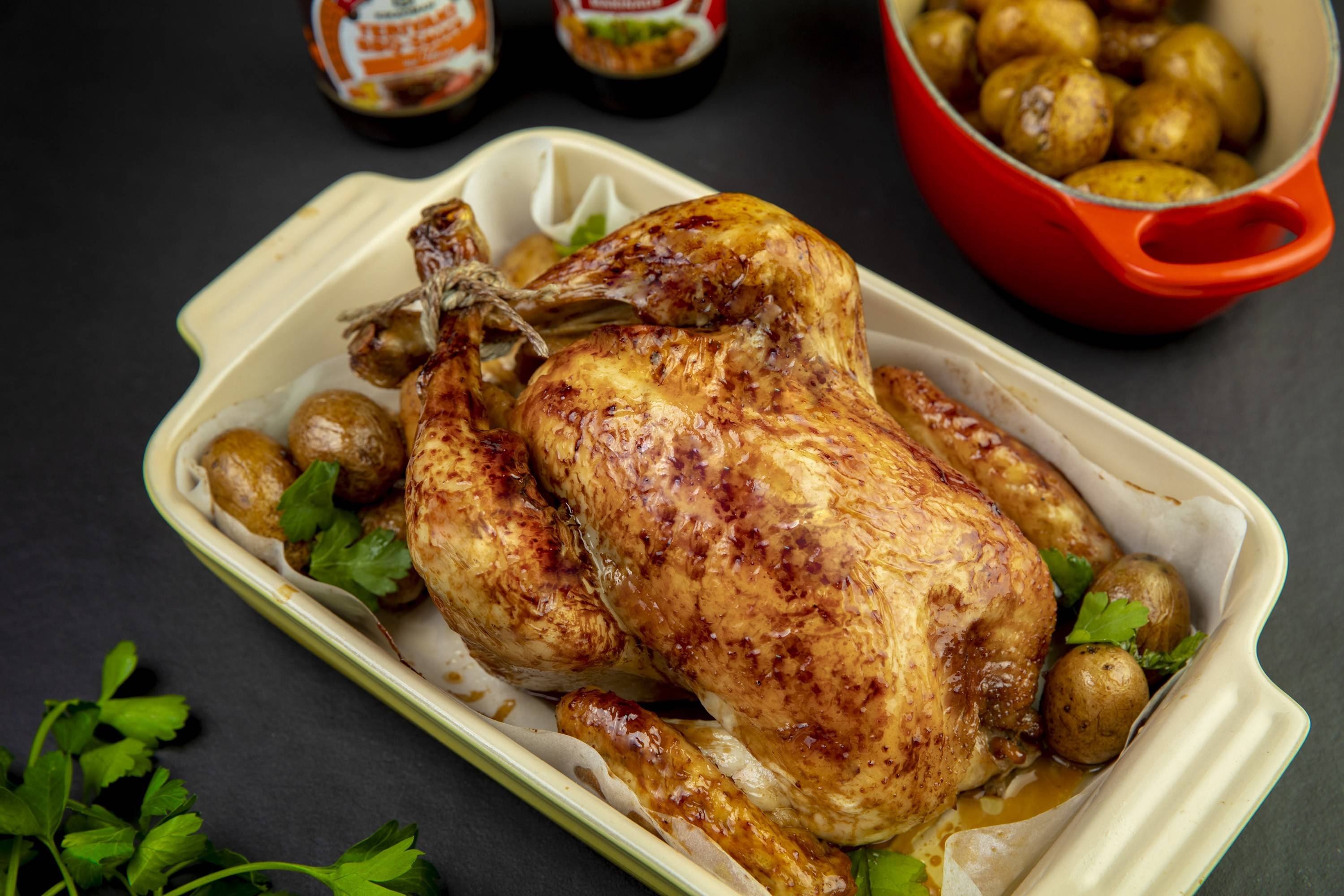 Teriyaki-Brathuhn mit Honig Rezept - ichkoche.at Teriyaki-Brathuhn mit Honig Rezept - ichkoche.at