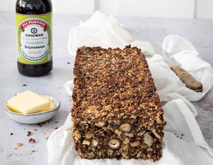 Glutenfreies Nussbrot (Vegan) Glutenfreies Nussbrot (Vegan)