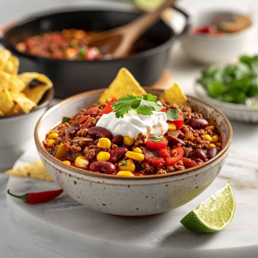 Einfaches Chili con carne Rezept - ichkoche.at Einfaches Chili con carne Rezept - ichkoche.at