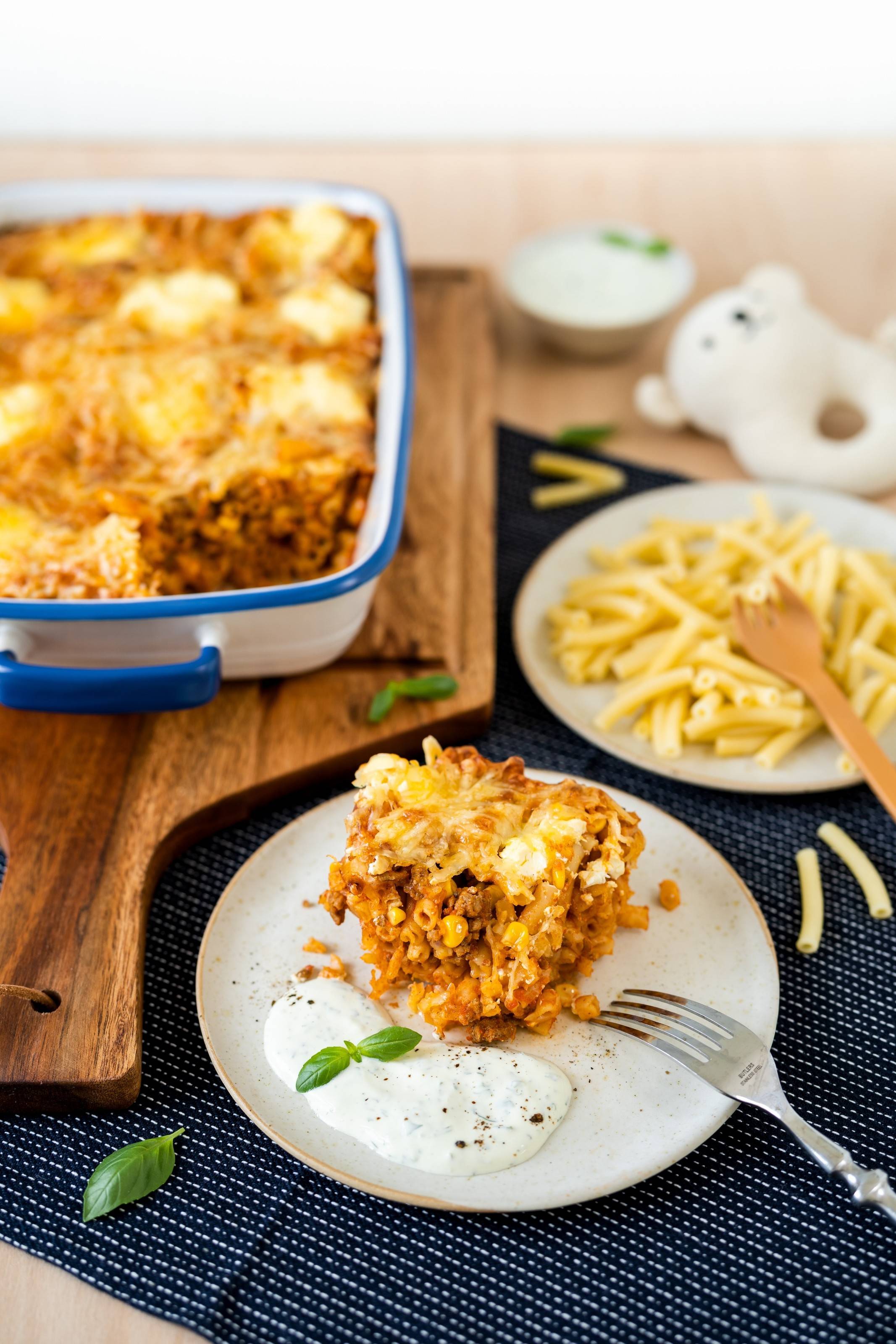 Maccaroni-Auflauf mit Hackfleisch und Mais Rezept - ichkoche.at Maccaroni-Auflauf mit Hackfleisch und Mais Rezept - ichkoche.at