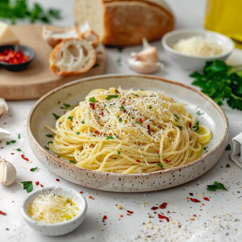 Spaghetti aglio e olio