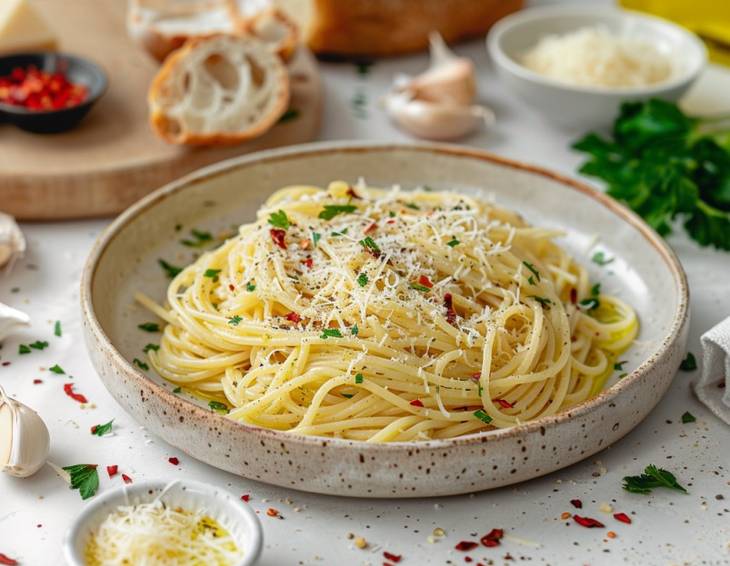 Spaghetti Aglio e Olio – Einfach und Schnell Spaghetti Aglio e Olio – Einfach und Schnell