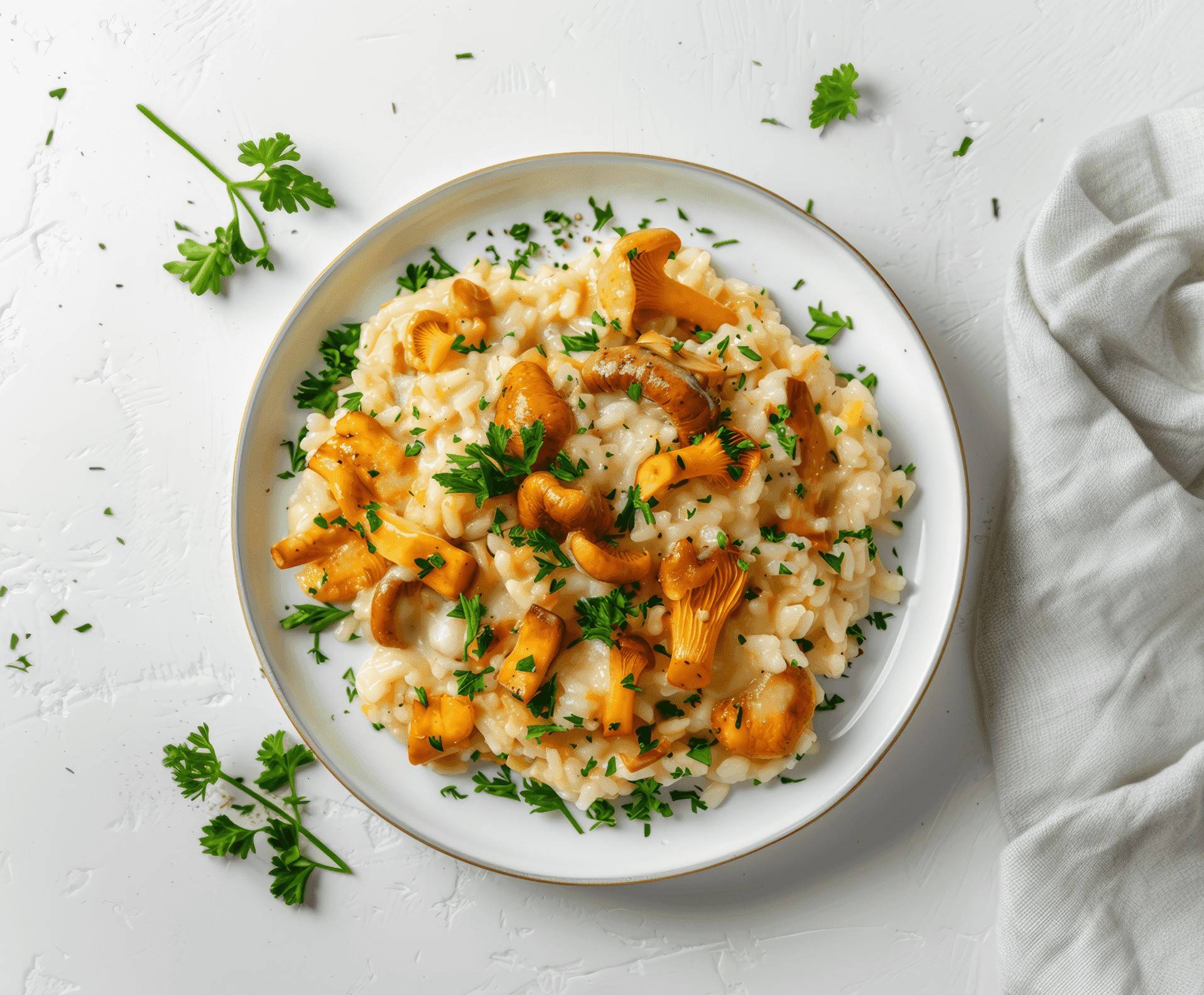 Eierschwammerlrisotto