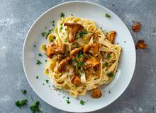 Eierschwammerl Tagliatelle Eierschwammerl Tagliatelle
