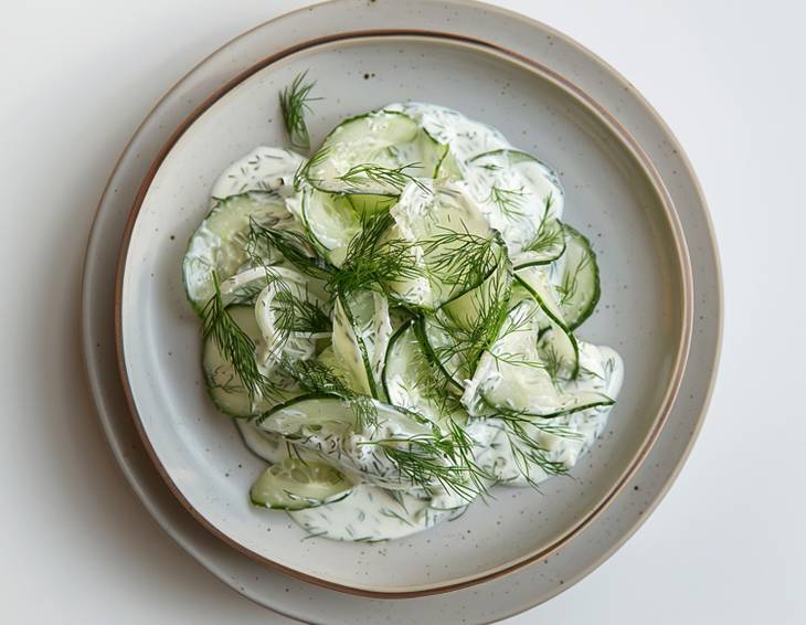 Rahm-Gurkensalat Rahm-Gurkensalat