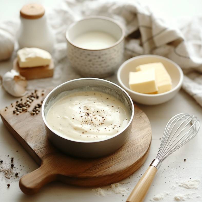 Klassische Béchamelsauce – Basisrezept - ichkoche.at Klassische Béchamelsauce – Basisrezept - ichkoche.at