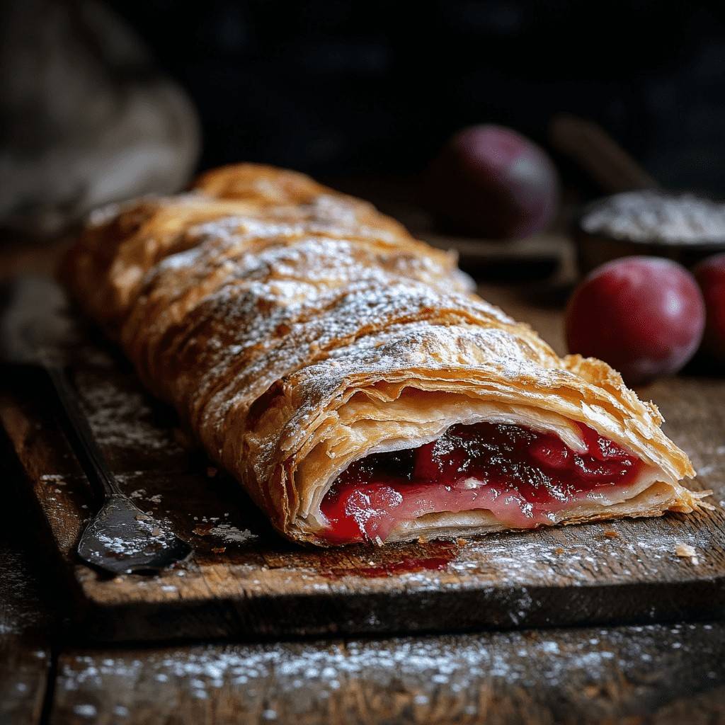 Zwetschkenstrudel