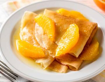 Crêpes Suzette à la Sacher Crêpes Suzette à la Sacher