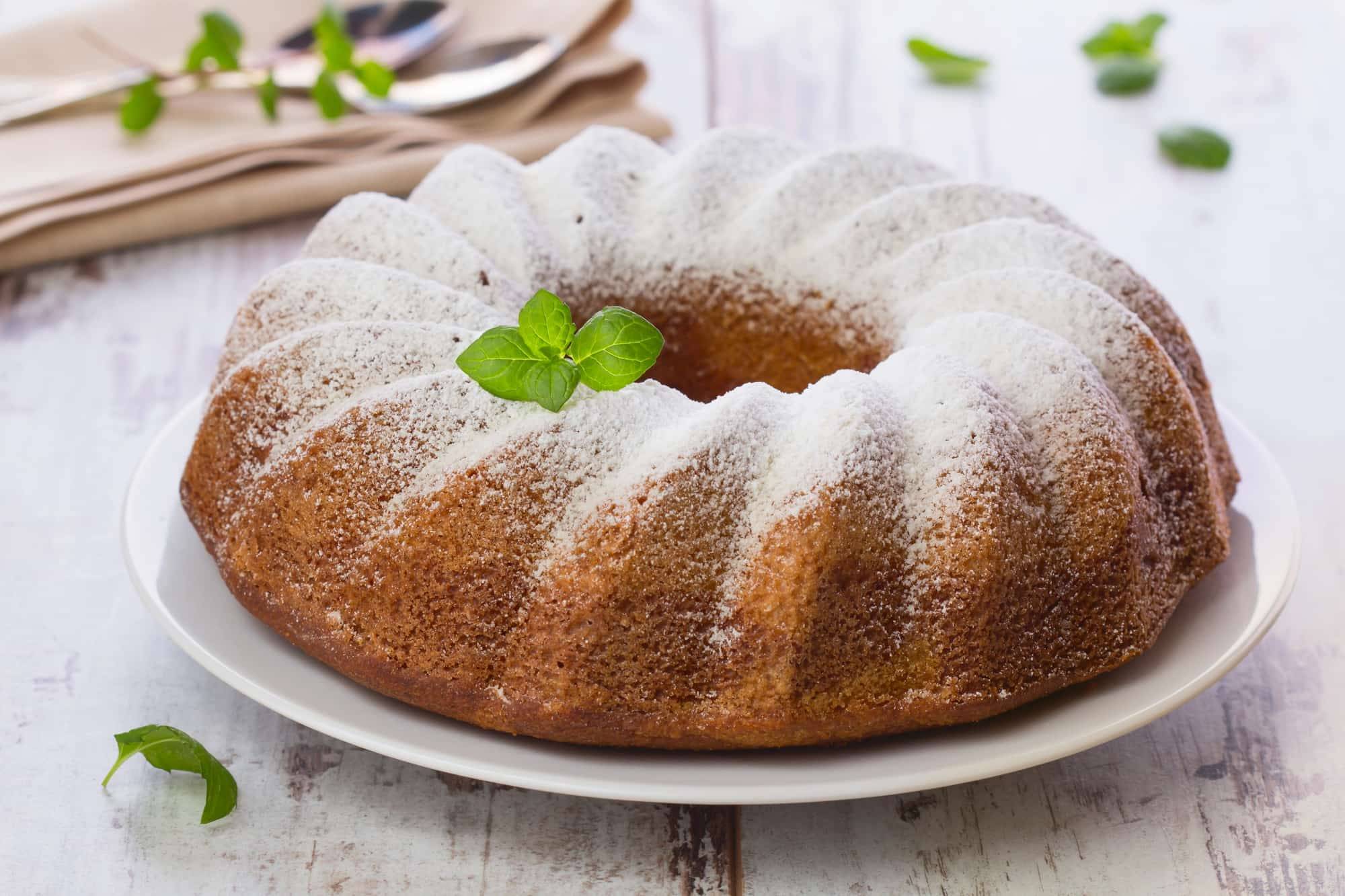 Einfacher Vanillekuchen