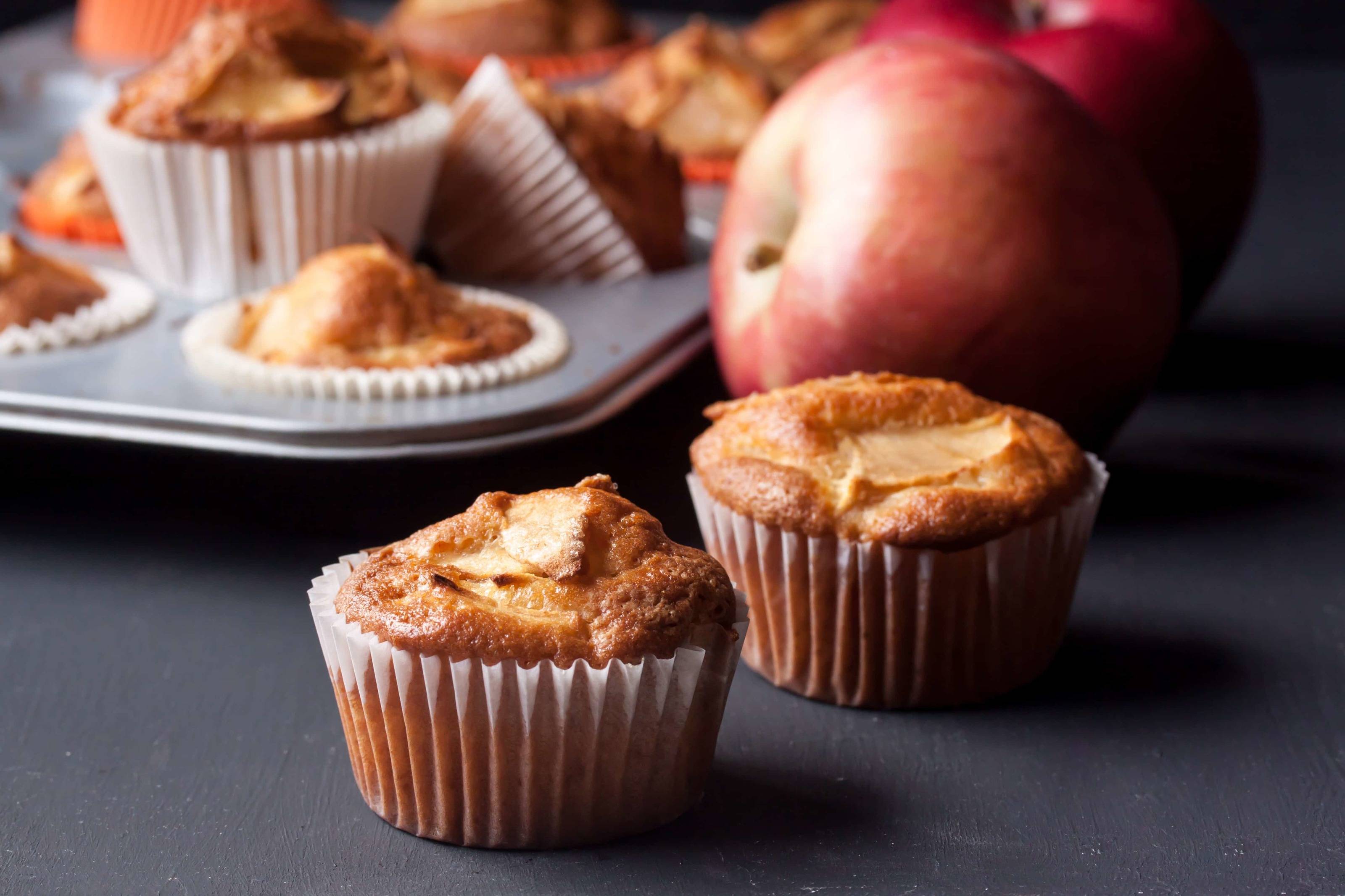 Apfel-Muffins