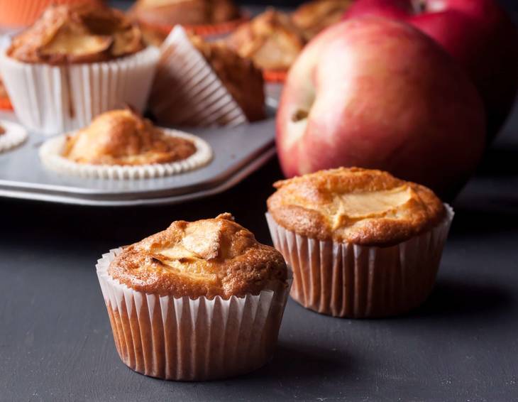 Apfel-Muffins Apfel-Muffins