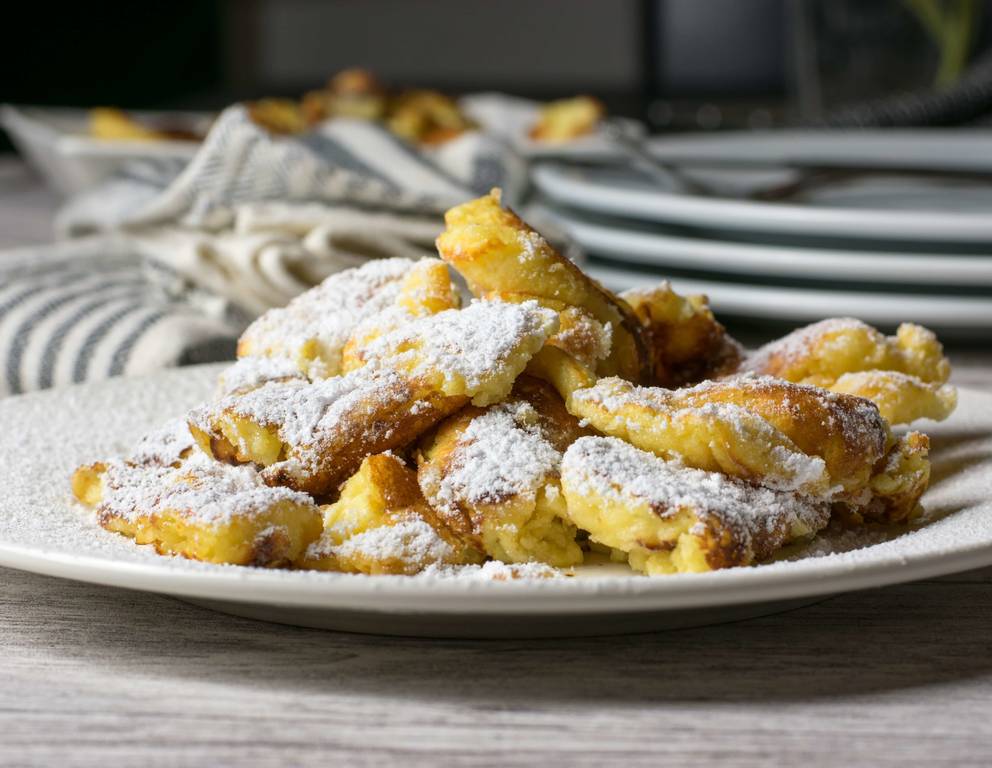 Kaiserschmarrn ohne Rosinen Kaiserschmarrn ohne Rosinen