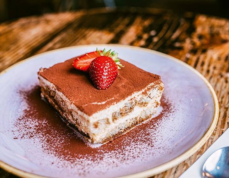 Tiramisu vom Kultitaliener L'Osteria Tiramisu vom Kultitaliener L'Osteria