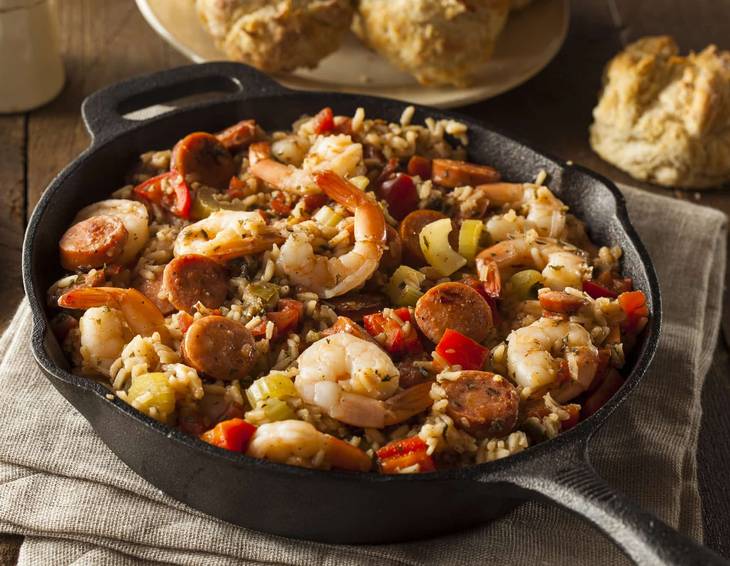 Jambalaya (Kreolischer Hühnertopf) Jambalaya (Kreolischer Hühnertopf)