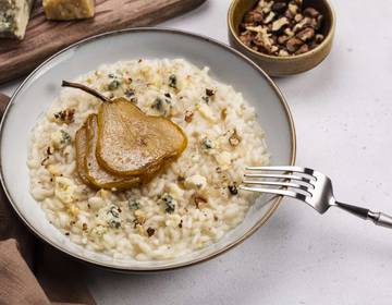 Birnen-Gorgonzola-Risotto Birnen-Gorgonzola-Risotto