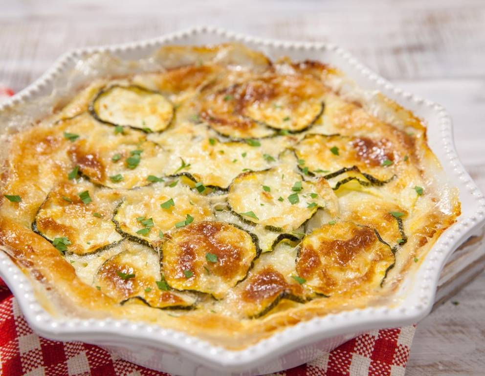 Zucchiniauflauf Zucchiniauflauf