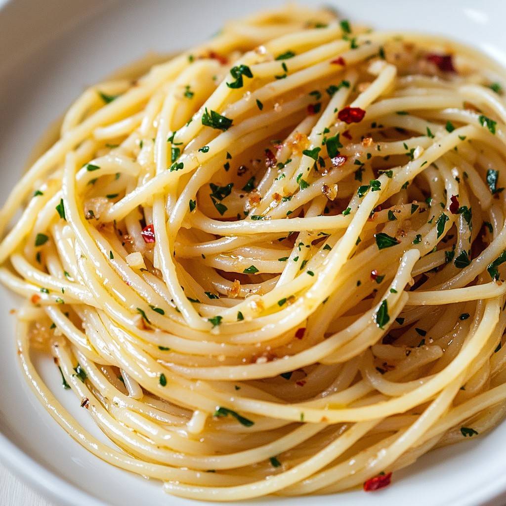 Spaghetti aglio e olio