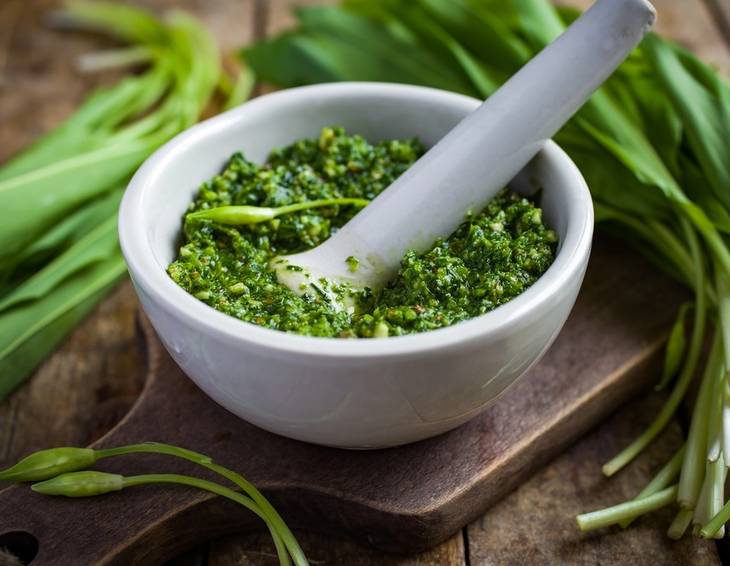 Bärlauchpesto Bärlauchpesto
