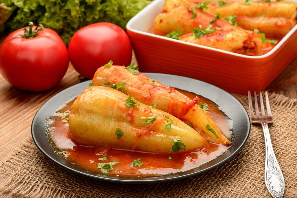 Gefüllte Paprika