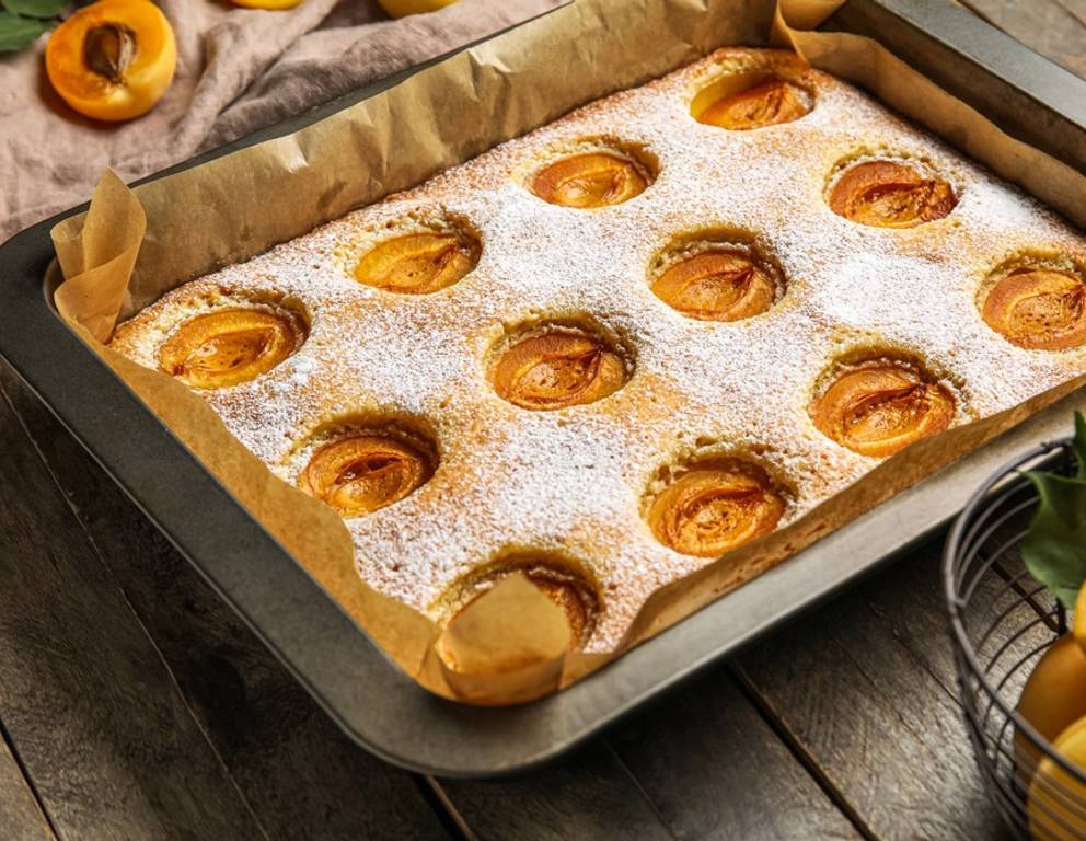 Marillenkuchen Marillenkuchen