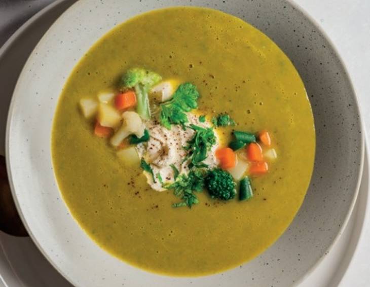 Cremige Gemüsesuppe Cremige Gemüsesuppe