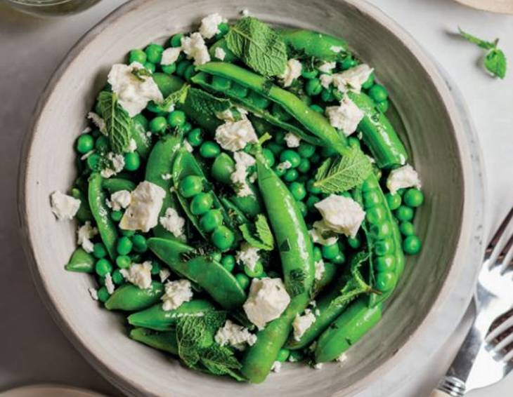 Zuckererbsenschoten Salat Zuckererbsenschoten Salat