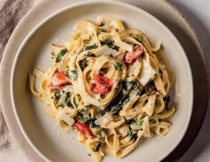 Pasta mit Blattspinat Pasta mit Blattspinat