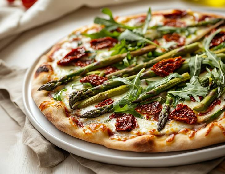 Spargelpizza Spargelpizza