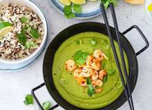 Grünes Curry mit Königsgarnelen Grünes Curry mit Königsgarnelen