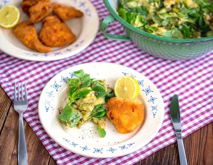 Zitronenbackhendl Zitronenbackhendl