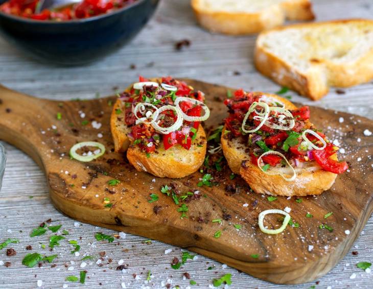 Bruschetta Deluxe Bruschetta Deluxe