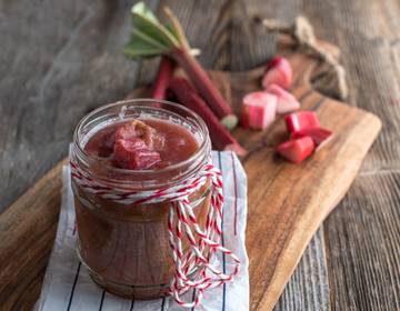 Rosarote Rhabarber-Rezepte!