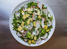Sommerlicher Erbsensalat Sommerlicher Erbsensalat