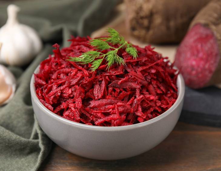 Rote Rüben Salat aus dem Schnellkochtopf Rote Rüben Salat aus dem Schnellkochtopf